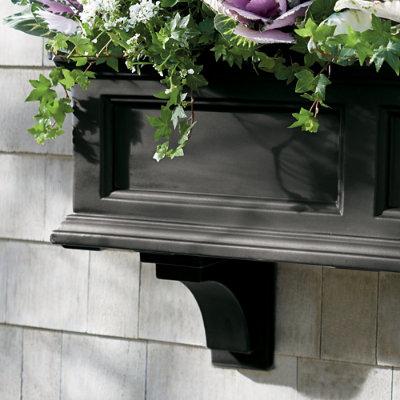 Devon Easy-Care Window Planter Pots Corbels, Set O...