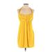 Laundry by Shelli Segal Casual Dress - Party: Yellow Dresses - Women's Size 0