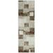 Everwash Treasure Creed Modern Geometric Machine Washable Area Rug, Brown/Beige