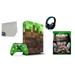 23C-00001 Xbox One S Minecraft Limited Edition 1TB Gaming Console with Call of Duty- WW2 BOLT AXTION Bundle Like New