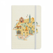 TaiPei Map Attrations Eluanbi Lighthouse Notebook Official Fabric Hard Cover Classic Journal Diary