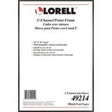 Lorell Poster Frame - 24\\ x 36\\ Frame Size - Rectangle - Horizontal Vertical - 1 Each - Black