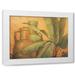 Pamela Gladding 32x25 White Modern Wood Framed Wall Art Titled - Trade Winds I