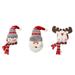 Christmas Santa/Snowman/Elk Curtain Buckle Easy and Convenient to Use Buckle for Home Window Decorations Elk