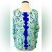 Lilly Pulitzer Tops | Ladies Size S/M Lilly Pulitzer Blue And Green Top. | Color: Blue/Green | Size: S/M