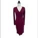 Gucci Dresses | Gucci Burgandy Night Out Dress / Wrap Size 4 | Color: Red | Size: 4