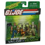 GI Joe Valor vs Venom Wild Bill & Coil Crusher Hasbro Figure Set