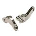 Integy RC Toy Model Hop-ups T8662SILVER Billet Machined Rear Hub Carriers for 1/10 Traxxas Bandit