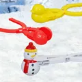 Pince de fabricant de boules de neige en plastique pour enfants jouets de moule de boule de neige