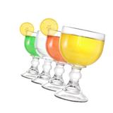 Eternal Night Schooner Beer Glasses, 21 Oz Stemmed Margarita Glass, Extra Large Goblet Shrimp Cocktail Beer Glass, Crystal Clear Bar Glassware Glass | Wayfair