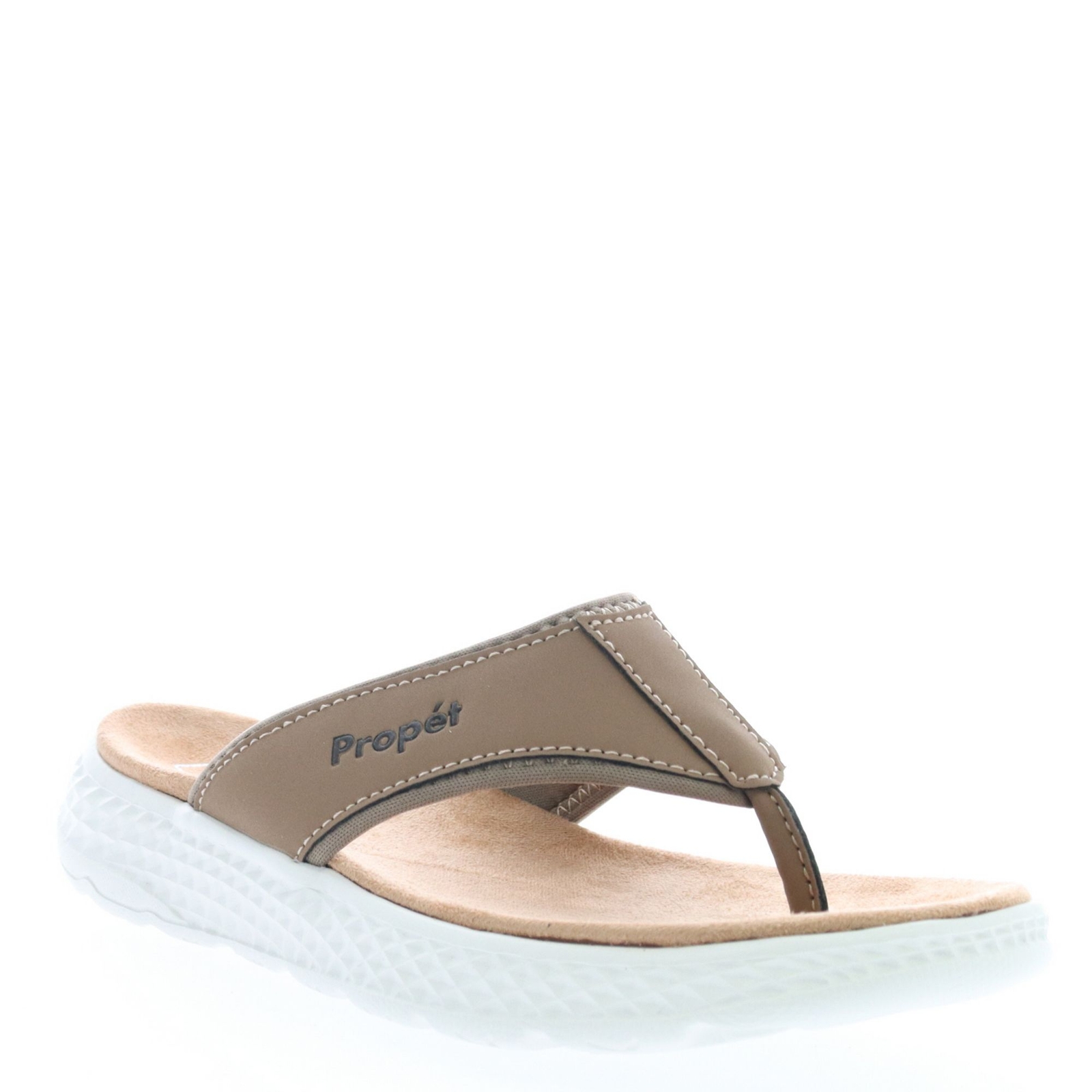 Propet TravelActiv FT - Womens 6 Tan Sandal W