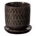 Millwood Pines Abhaysingh Ceramic Pot Planter Ceramic | 5.5 H x 5.75 W x 5.75 D in | Wayfair 256EC3E19B8D4BD8A1B43AA2663050C0
