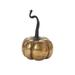 The Holiday Aisle® Totem Pumpkin Decorative Accent Metal in Yellow | 8 H x 5.25 W x 5.25 D in | Wayfair F93F26679BE74671BF2FA0EB5C9436EB