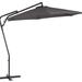 Arlmont & Co. Monje 116" Cantilever Umbrella Metal in Gray | 103 H x 116 W x 116 D in | Wayfair 311D47EA6A40419081282CFEB5C4C0EE