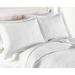 Ivy Bronx Castner Standard Cotton 3 Piece Quilt Set Cotton in White | Queen Quilt + 2 Standard Shams | Wayfair 544FE8DBF325418787FFEA5133802697