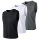 MEETYOO Tank Top Herren, Achselshirts Sport Ärmelloses Shirt Unterhemd Fitness Sleeveless Tshirt für Running Jogging Gym