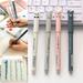 BetterZ 4Pcs Gel Pen Cartoon Animal Pattern Waterproof Plastic Erasable Rollerball Pens for Home Random Color