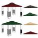 10x10 Single Tier Canopy Tent Top Replacement Cover Roof for Outdoor Garden Patio Pavilion Sun Shade