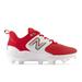 New Balance 3000v6 TPU Molded Cleat Low-Cut - Red