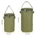 Outdoor Gas Tank Protective Cover Cooking Gas Cylinder Cover Outdoor Camping Lantern Storage Protective Pouch Canister Fuel Cylinder Storage Outdoor Bag