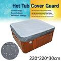 JINGT Hot Tub Cover Protect Cap Anti-Uv Anticorrosive Square Spa Cover Waterproof