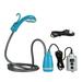 OWSOO Portable Camping Shower Outdoor Camping Shower Pump Rechargeable Shower Head for Camping Hiking Traveling