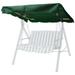 72 x53 Outdoor Patio Swing Canopy Replacement Cover for Garden Swing Chair Cover Patio Hammock Cover Top