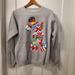 Disney Tops | Disney Parks Epcot World Showcase Mickey Mouse Country Crew Neck Sweatshirt | Color: Gray | Size: S