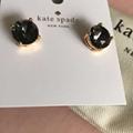 Kate Spade Jewelry | Kate Spade Black Diamond Gumdrop Stud Earrings | Color: Black | Size: See Description