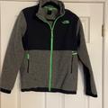 The North Face Jackets & Coats | Boys North Face Fleece Jacket | Color: Black/Green | Size: Xlb