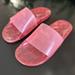 Coach Shoes | Coach Pink Ulyssa Womens Logo Flats Pool Slides | Color: Pink | Size: 7