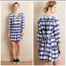 Anthropologie Dresses | Anthropologie Maeve Devery Blue Plaid Tunic Dress | Color: Blue | Size: Xs