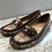 Coach Shoes | Coach Loafers Shoes | Color: Brown/Gold | Size: 7.5