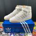 Adidas Shoes | Adidas Forum 84 High Tops Neutral Tan Mens And Womens Size | Color: Tan/White | Size: 8.5