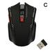 USB 2.4GHz Wireless Mice Optical Mouse Cordless Receiver Computer Laptop N6R1