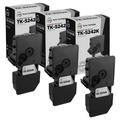 LD Compatible Toner Cartridge Replacement for Kyocera TK-5242K 1T02R70US0 (Black 3-Pack)