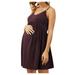 Waist Sleeveless Women For Daily Hight Maternity Dress Baby Wearing Shower Or Maternity dress