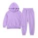 KmaiSchai 6 Month Girl Clothes Toddler Kids Babys Girls Boys Spring Winter Solid Long Sleeve Pants Hooded Hoodie Sweatshirt Set Outfits Baby Firetruck Clothes Toddler Boy 4T Outfits 4T Sweats Baby T