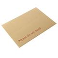 BiGDUG Do Not Bend Envelopes - Pack of 100-449l x 349 mm - Small Parcel - 120gsm & 600gsm - Recycled Materials - Manilla