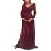 Pregnancy Maternity Dress Long Mother Photography Dress Women Lace Dress for Maternity dress