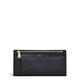 Radley London Portman Large Bifold Matinee Purse for Women, Made from Black Grained & Smooth Leather, Bifold Purse with Press Stud Fastening & 12 Card Slots, Purse with Internal Slip Pockets