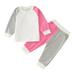 ZHAGHMIN Baby Girl Onesies 3-6 Months Long Sleeve Toddler Girls Boys Winter Long Sleeve Tops Pants 2Pcs Outfits Clothes Set For Babys Clothes Underwear Set Mom And Baby Matching Shoes New Born Baby