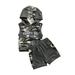 Emmababy 0-18M Newborn Toddler Baby Boys Camouflage Outfits Vest Tank Top Hoodies Pants Shorts Clothes 2PCS Set Summer