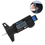 Heldig Tire tread depth gauge Tire tread gauge Auto depth gauge Motorcycle tread gauge Caliper LCD display 0-25 mmB