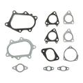 Turbocharger Mounting Gasket Set - Compatible with 2001 - 2016 Chevy Silverado 2500 HD 6.6L V8 2002 2003 2004 2005 2006 2007 2008 2009 2010 2011 2012 2013 2014 2015