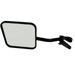 Left Mirror - Compatible with 1976 - 1986 Jeep CJ7 1977 1978 1979 1980 1981 1982 1983 1984 1985