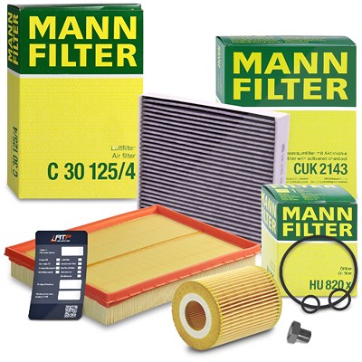 Mann-filter Inspektionspaket Filtersatz SET A [Hersteller-Nr. 10492755] für Opel Image
