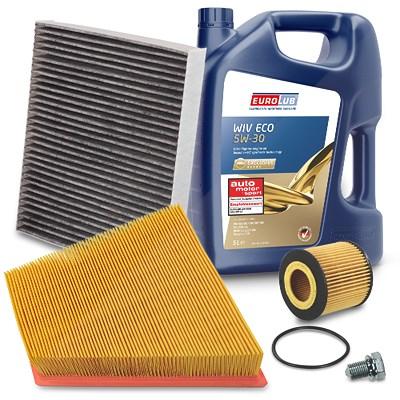 Bestprice Inspektionspaket Filtersatz SET A + 5l ÖL für Seat, VW Image