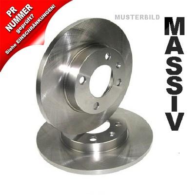Bestprice 2x Bremsscheibe Hinterachse Voll [Hersteller-Nr. 10602949] für Mercedes-Benz, VW Image