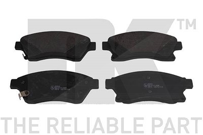 Nk Bremsbeläge vorne (Satz) [Hersteller-Nr. 223644] für Opel, Vauxhall, Chevrolet